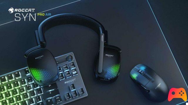 Roccat Syn Pro Air - fones de ouvido com som 3D disponíveis