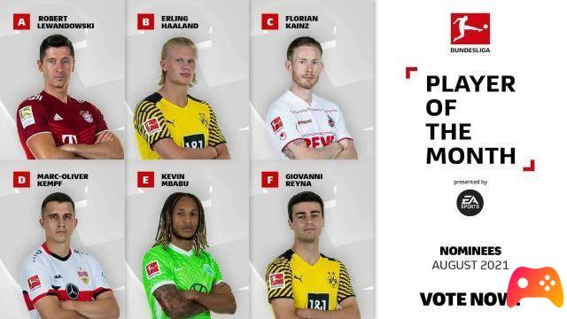 FIFA 22: aquí están los candidatos al POTM de la Bundesliga