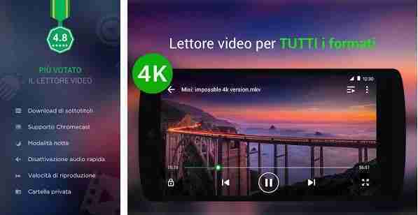 Meilleur lecteur vidéo pour Android