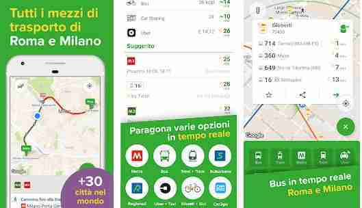 App para horários de trem, ônibus e metrô das principais cidades do mundo