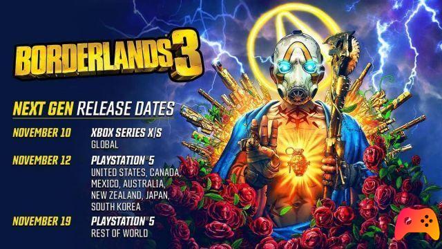 Borderlands 3 llegará a la próxima generación en el lanzamiento