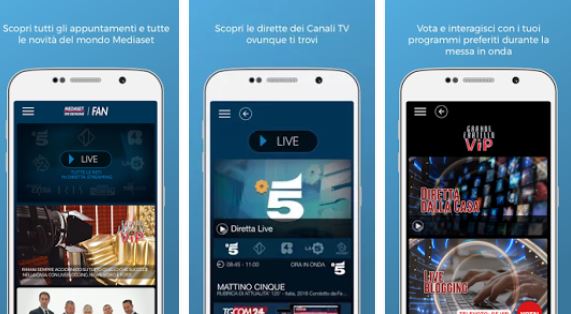 App to watch television on your smartphone or tablet