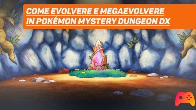 Pokémon Mystery Dungeon DX - Evoluir Pokémon