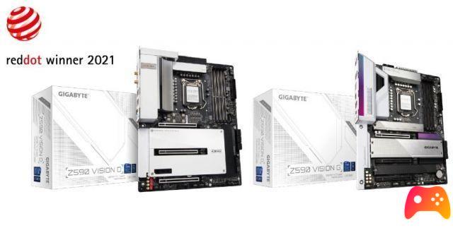 GIGABYTE premiado en los Red Dot Design Awards