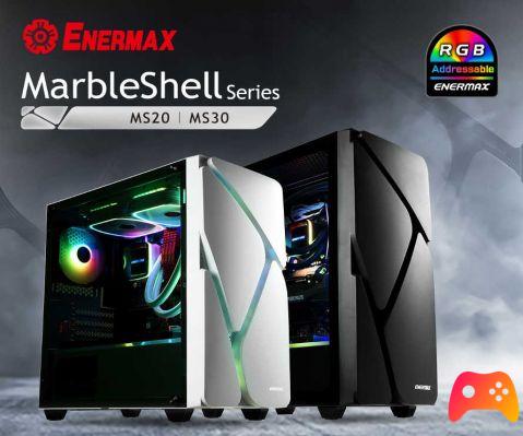 ENERMAX launches the MarbleShell series of houses