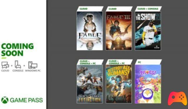 Xbox Game Pass: nuevos juegos en abril