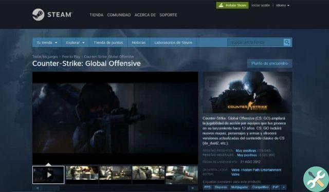 Quais requisitos eu preciso para instalar e jogar Counter Strike Global Offensive?