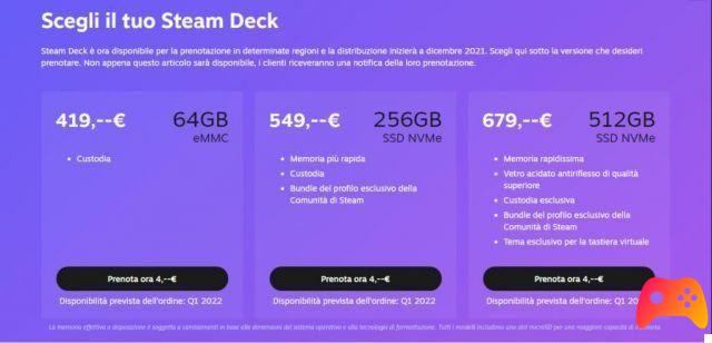 Steam Deck: Pré-encomendas descartadas Steam