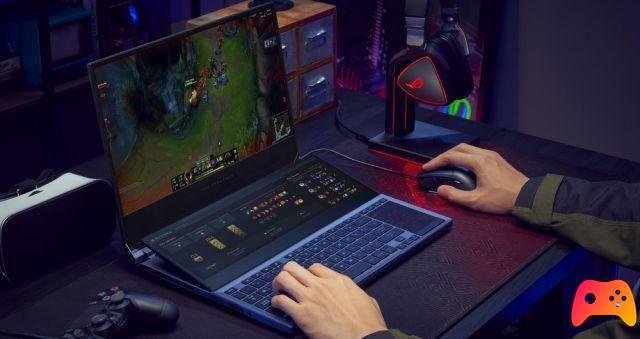 A linha de notebook ROG disponível