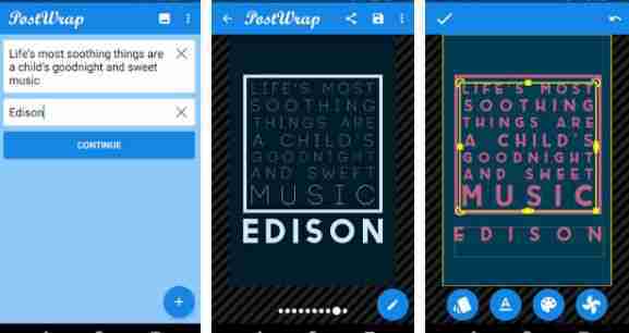 App to create posters and playbills: the best for Android and iOS