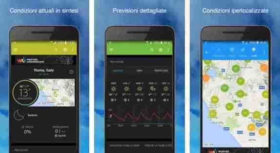 Free weather to download for Android and iOS