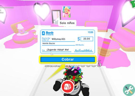 Como conseguir dinheiro rápido me adotando! de roblox (2021)