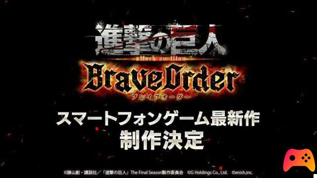 Attack on Titan: Brave Order anunciado para iOS y Android