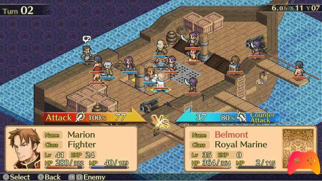 Guía de personajes opcional de Mercenaries Saga 3