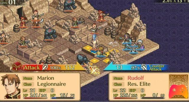 Guía de personajes opcional de Mercenaries Saga 3