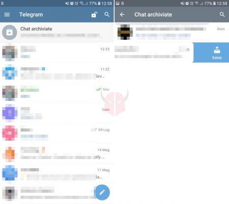 Cómo recuperar el chat de Telegram