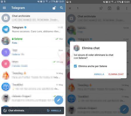 Cómo recuperar el chat de Telegram