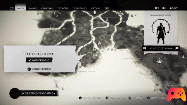 Ghost of Tsushima - Guia para Altares Escondidos