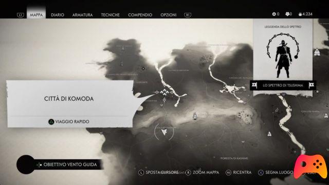 Ghost of Tsushima - Guia para Altares Escondidos