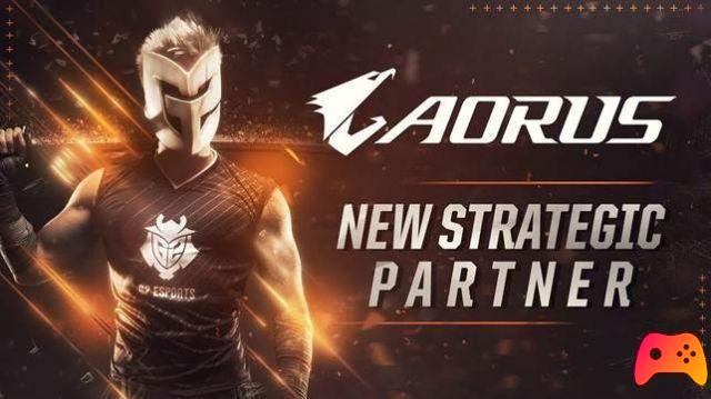 GIGABYTE AORUS expande parceria com G2 Esport