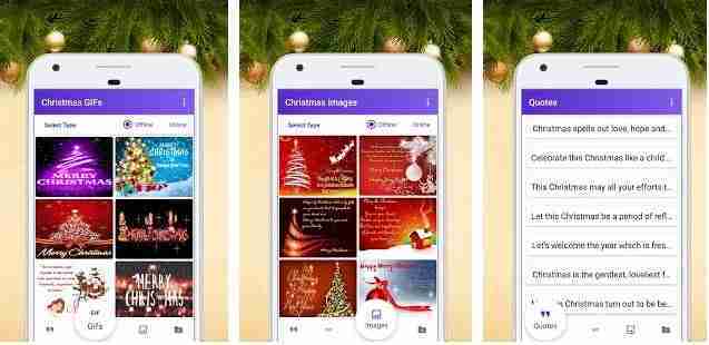 Merry Christmas: the best apps with photos and greetings phrases to download