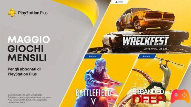 PlayStation Plus: aqui estão os títulos de maio de 2021