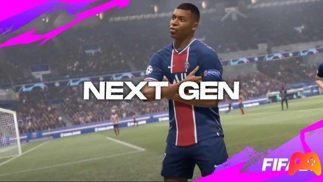 FIFA 21: next-gen free upgrade already online