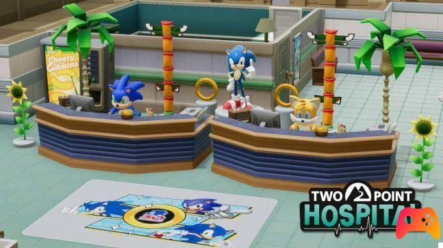 Two Point Hospital : événement sur un thème Sonic