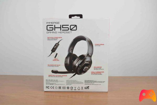 Auriculares para juegos MSI Immerse GH50 - Revisión