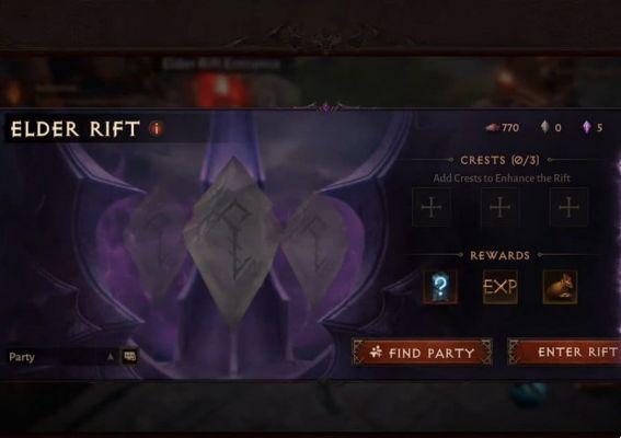 Diablo Immortal Elder Rifts Guía