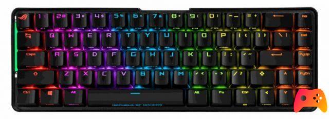 ASUS ROG Falchion: the keyboard with 65% form factor