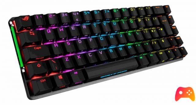 ASUS ROG Falchion: the keyboard with 65% form factor
