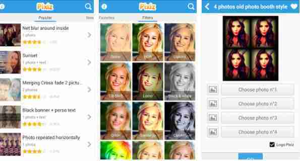 App for cute photomontages