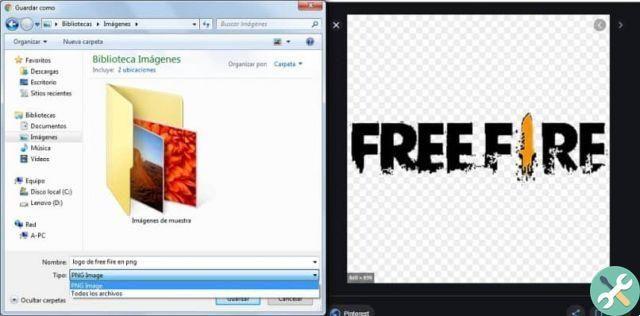 Onde posso descarregar ou obter gratuitamente o logótipo Free Fire em PNG?