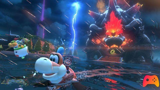 Super Mario 3D World + Bowser's Fury: 100% isla de rodillos en movimiento