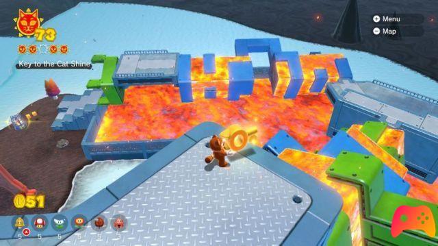 Super Mario 3D World + Bowser's Fury: 100% isla de rodillos en movimiento
