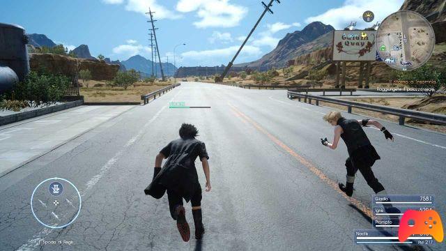 How to run without getting tired in Final Fantasy XV