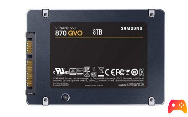 Samsung presenta 870 QVO: SSD de consumo de hasta 8TB