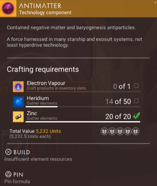 No Man's Sky - Cómo encontrar y crear antimateria