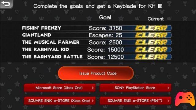Kingdom Hearts Union χ: uma maneira de desbloquear o Starlight Keyblade em KH 3