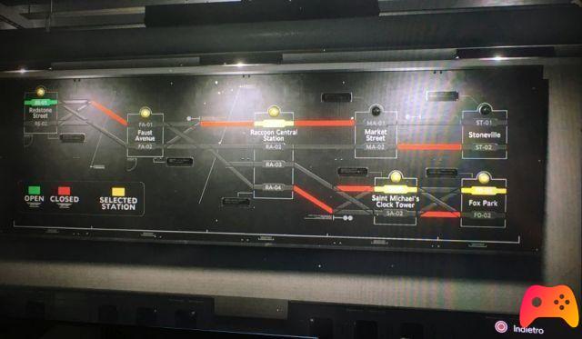 Resident Evil 3 Remake: subway puzzle