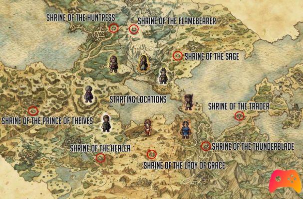 Comment obtenir toutes les classes secondaires dans Octopath Traveler