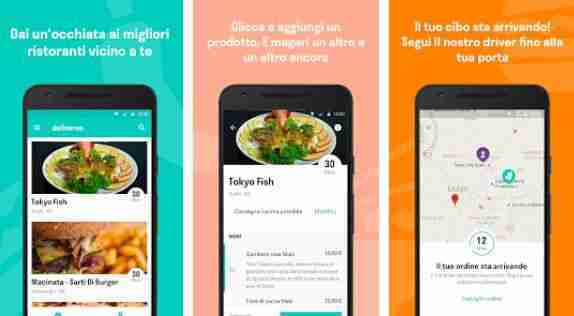 Take away app: order your food from the comfort of your home