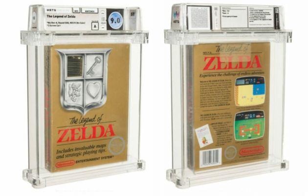 The Legend of Zelda : cartouche vendue 870.000 XNUMX $