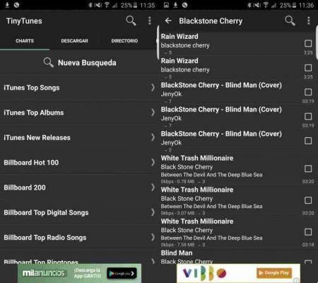 Android app to download free music