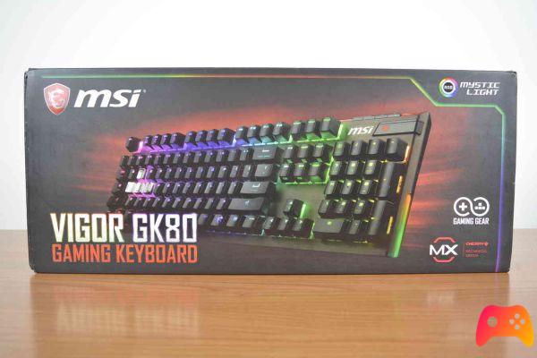 MSI Vigor GK80 - Review