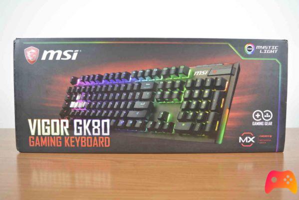 MSI Vigor GK80 - Review