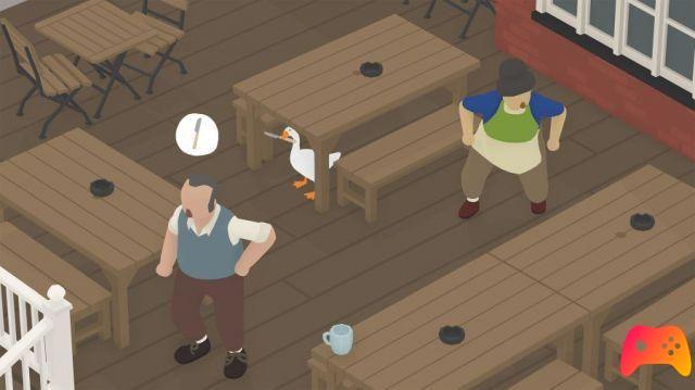 Untitled Goose Game - Les objectifs du pub