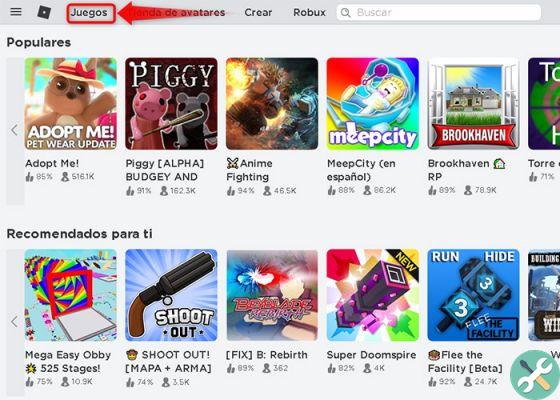 How to find games in Roblox and play them