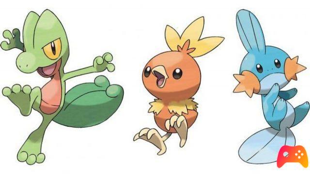 Pokémon Sword and Shield - Hoenn's starters